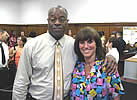 Judge Laura Ward and MTC graduate Alvin Floyd